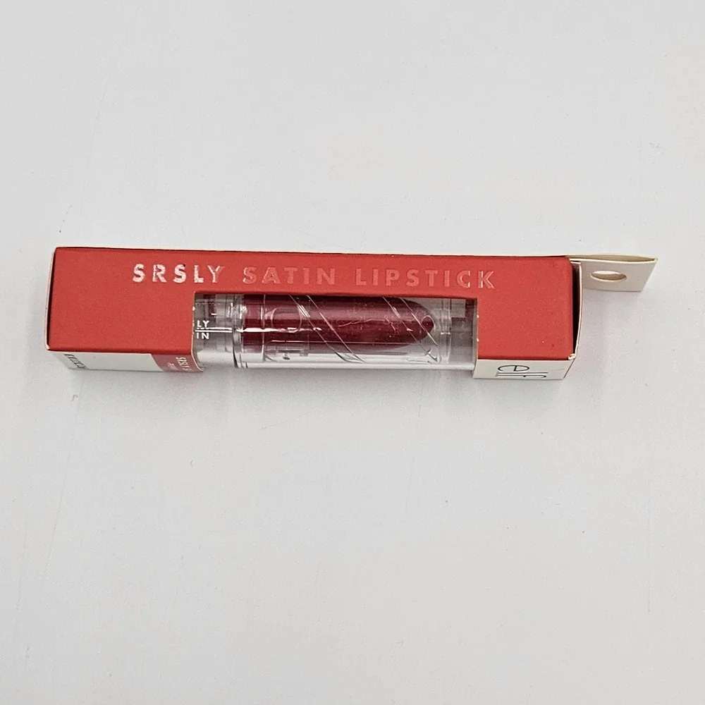 e.l.f. SRSLY Satin Lipstick Pepper 0.12 oz Cruelty Free Vegan New Sealed
